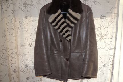 Дубленка короткая легкая