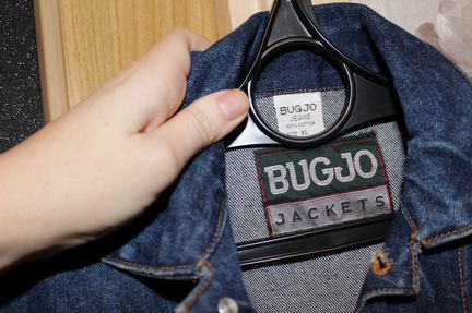 Джинсовая куртка на подростка buglo винтаж