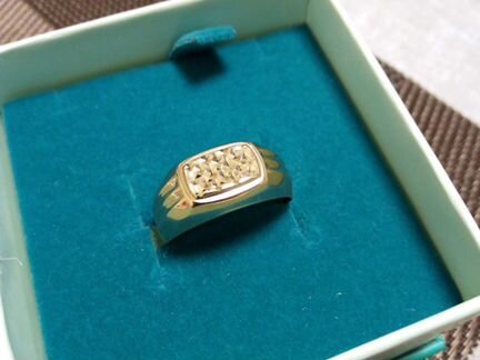 Печатка золотая 375пр