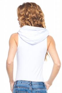 Майка-боди c капюшоном AMN, Размер S