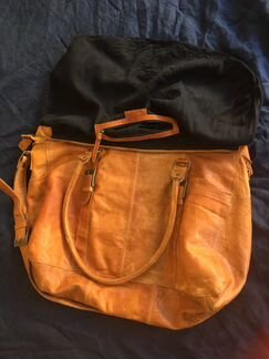 Дорожная сумка Dixie из натуральной кожи