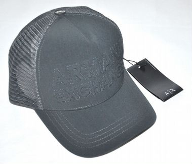 Кепка с сеткой / Armani Exchange / новая (серая)