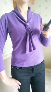 Свитер сиреневый, Италия