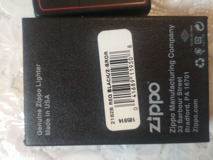 Зажигалка zippo оригинал новая