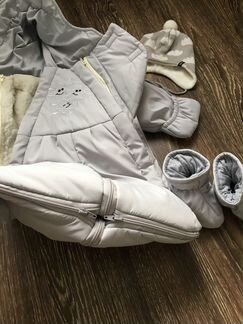 Конверт-трансформер и шапочка lassie