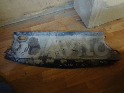 Renault Megane 3 2009 Дефлектор в бампер