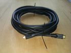 Толстый длинный hdmi кабель диаметр 1 см, 6 м,1 кг
