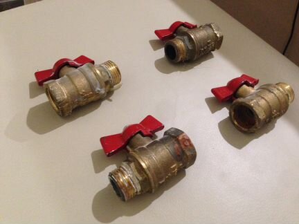 Краны на стояки