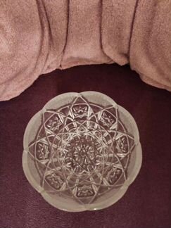 Конфетница. Хрусталь времён СССР