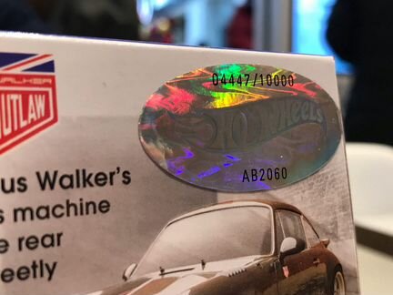 Hot Wheels Porsche 964 Magnus Walker №4447/10000