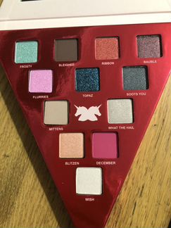 Палетка теней Lime Crime