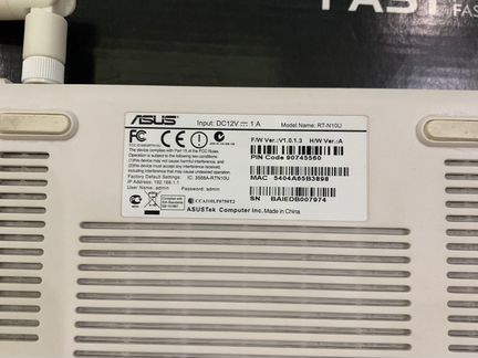 Роутер asus