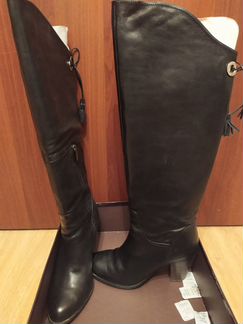 Ботфорты, сапоги, натуральные