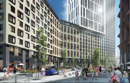 1-к квартира, 43.4 м², 26/37 эт.