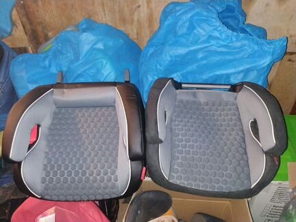 Новые бустеры (крепление Isofix и ремнями)