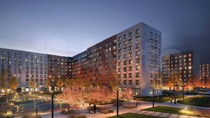 2-к квартира, 51.3 м², 6/9 эт.