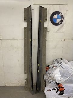 Пластиковые пороги bmw е90 под м3