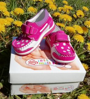 Кожаные новые мокасины Турция размер 19-21