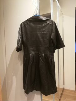 Кожаный плащ