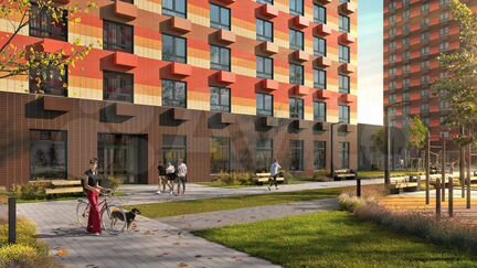 1-к квартира, 41.6 м², 18/33 эт.