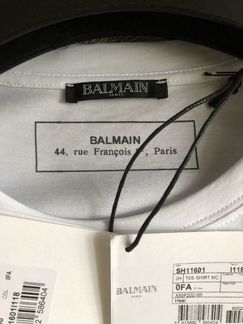 Balmain Футболка Оригинал Portugal