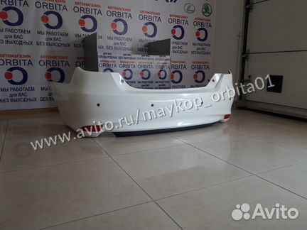 Бампер задний в сборе на Тойоту Камри 55