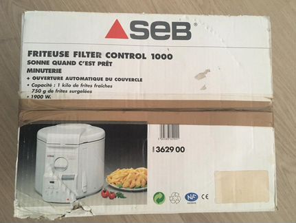 Фритюрница SEB Control 1000 (Франция), новая