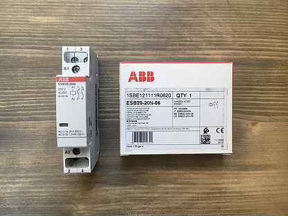 Esb20 20n 06. Контактор ABB ESB 20-20n-06. Расцепитель АББ уыи20-20т. Аналоги ESB 20-20. Контактор АВВ ESB 20-20 N инструкция.