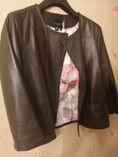 Женская кожаная куртка (короткая)