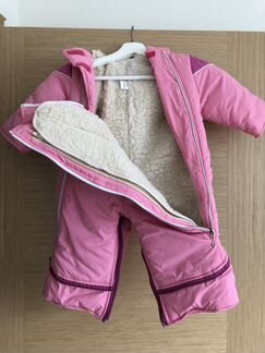 Зимний комбинезон 74 с овчиной