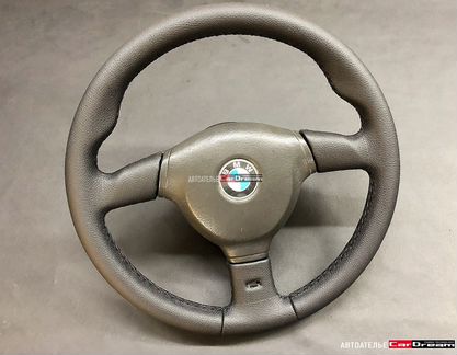 Кожаный руль новый BMW E39