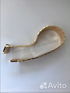 Новый золотой браслет 73.6 гр, 21 см 585 пробы