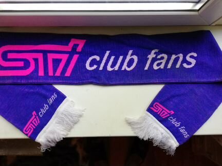 Шарф Субару STI-club