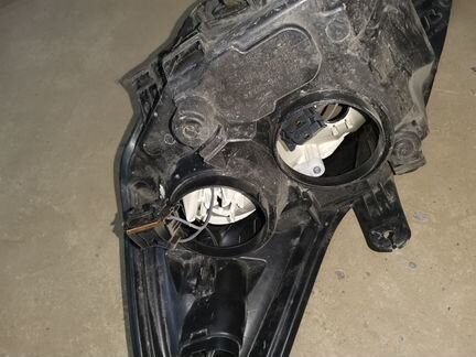 Фара правая Focus 2 рестайлинг с черной сеткой