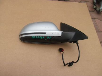 Зеркало электрическое правое audi Q3 бу