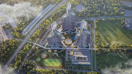 3-к квартира, 86.4 м², 4/39 эт.