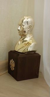 Бюст Путина В.В (Позолота)