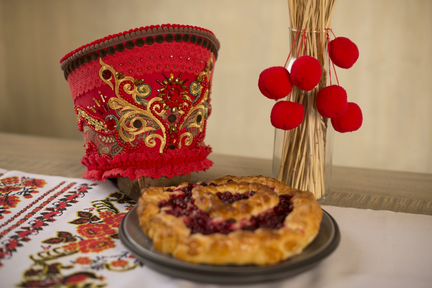 Русский народный сарафан и кокошник