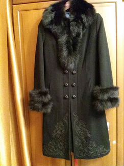 Пальто Raslov зима осень 46 размер новое