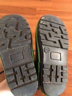 Сапоги утеплённые резиновые р.25