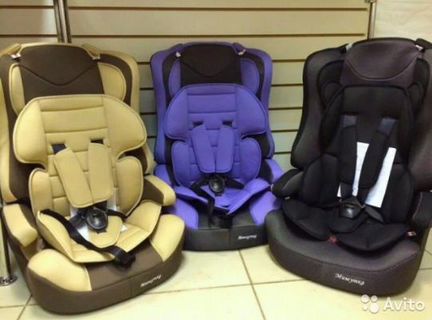 Новое автокресло 9-36 кг Группы 1/2/3 (арт.262)