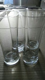 4 стакана для коктейлей,соков,пива,кваса