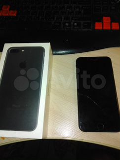 iPhone 7plus 32gb black matte