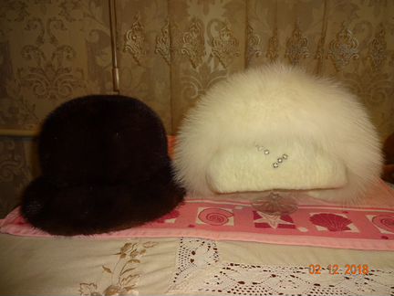 Шапки меховые женские