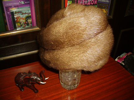 Шапка норковая, новая