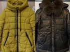 Куртка (пальто) 2 шт. женские осень весна зима