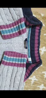 Кофта хлопок фабричной вязки на 9месяцев 1 год 1.5