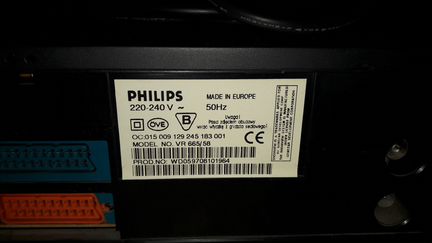 Philips vr874 схема