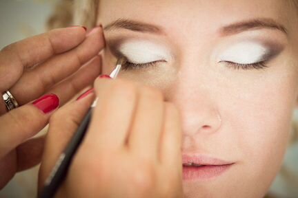 Макияж+прически на дому