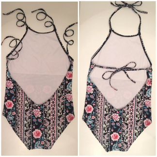 Купальник слитный